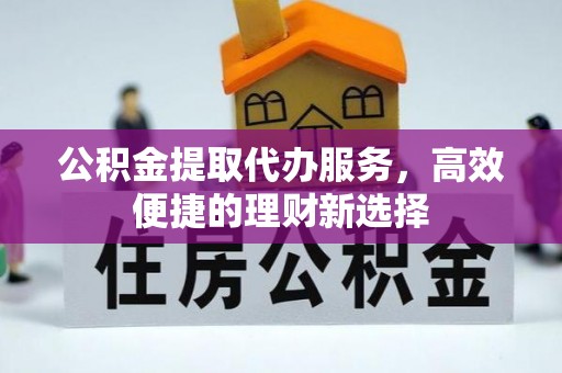 博白公积金提取代办服务，高效便捷的理财新选择