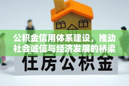 博白公积金信用体系建设，推动社会诚信与经济发展的桥梁