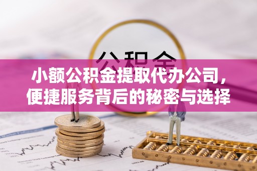博白小额公积金提取代办公司，便捷服务背后的秘密与选择指南