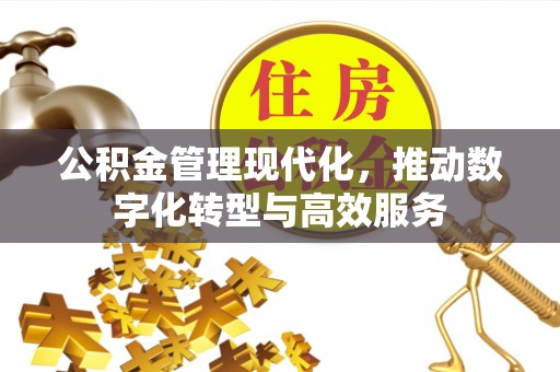 博白公积金管理现代化，推动数字化转型与高效服务