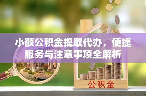 博白小额公积金提取代办，便捷服务与注意事项全解析